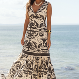Dress Fleur Black Noir Botanic