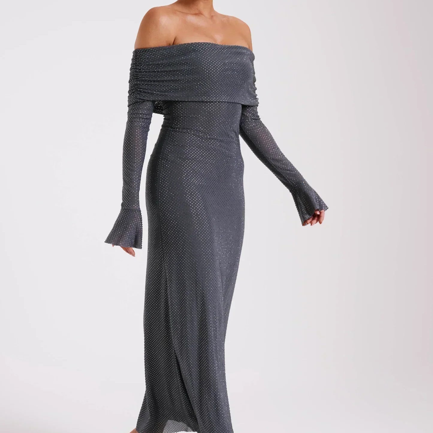Annika | Vestido com efeito degradé