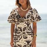 Dress Havana Black Noir Botanic
