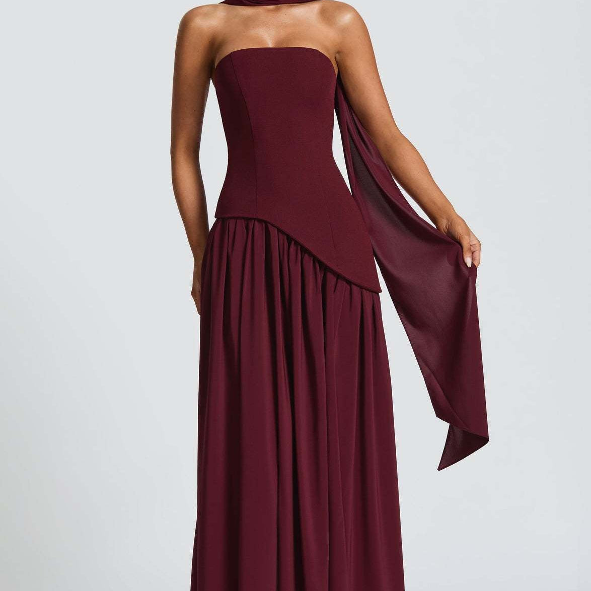 Elma | Vestido longo
