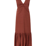 Dress Fleur Terra Cota