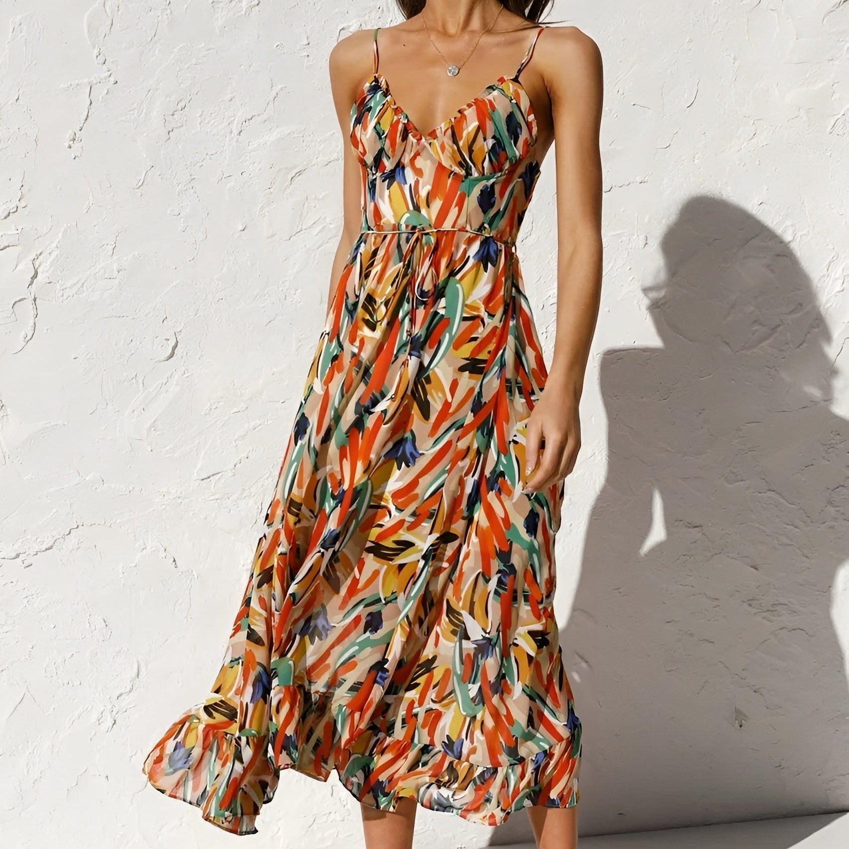 Evelina | Vestido elegante e colorido