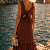 Dress Fleur Terra Cota