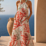 Dress Chloe Deep Coral