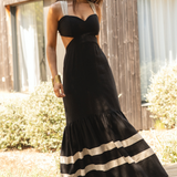 Dress Marrakesh Black & Sand