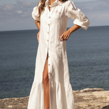 Menorca Dress White
