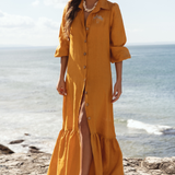 Menorca Dress Yellow