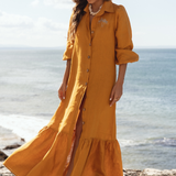 Menorca Dress Yellow