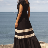 Positano Black Dress