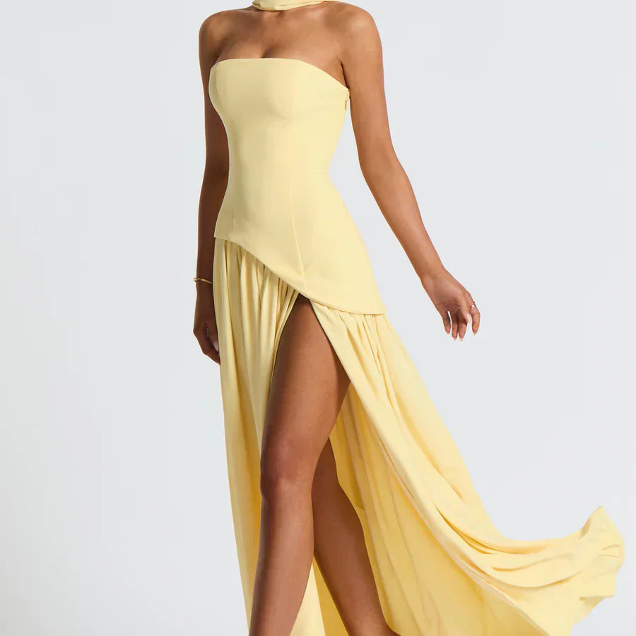 Elma | Vestido longo