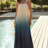 Santorini Blue Dress